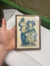 affiche ou carte postale couple dessin fait main aquarelle ? de dorette muller