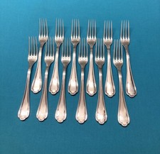 1 grande fourchette ERCUIS modèle SULLY métal argenté couvert 20 cm table