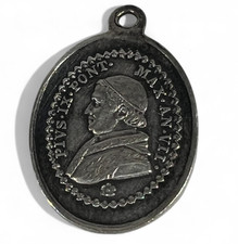 Médaille Religieuse Pape Pie