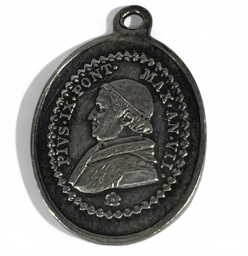 Médaille religieuse pape pie - médaille,