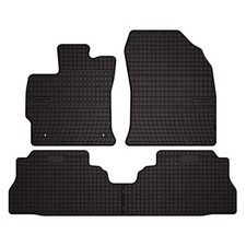 Tapis de sol en caoutchouc Noir pour Toyota Prius III Plus 2011-2015 Set 4 pcs