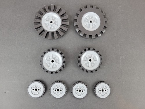 Knex wheels small - 8, medium