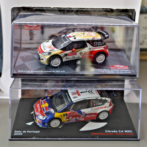Lot loeb citroen wrc c4 - 1/43,