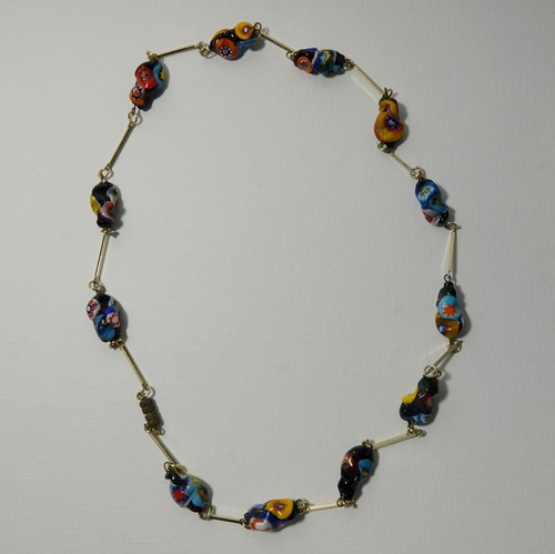 Collier murano millefiori - collier,