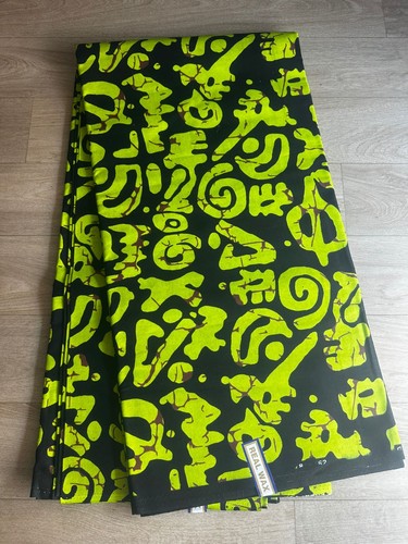 Tissu wax 100 - 100%, motif