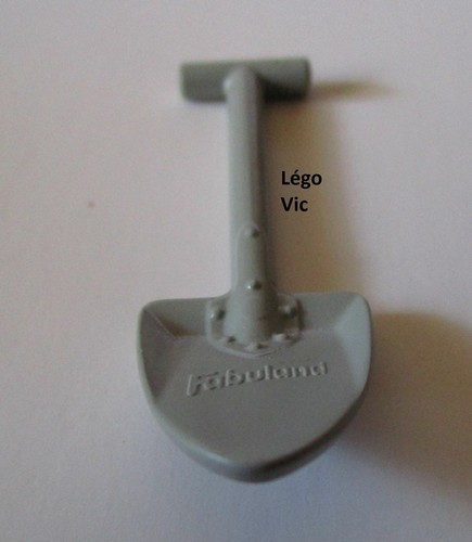 Lego x120a shovel gray pelle - lego,