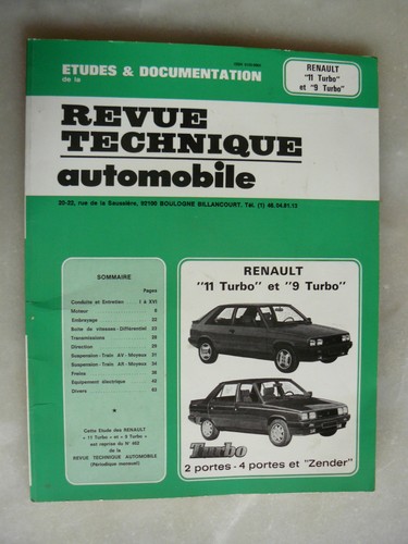 Revue technique automobile - revue,