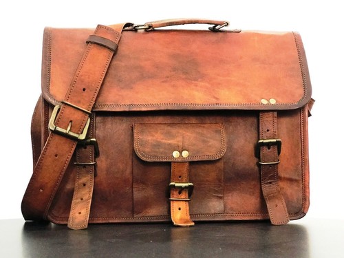 Véritable marron cuir - véritable,