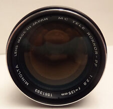 MINOLTA  MC TELE ROKKOR-PF  1:28 135mm