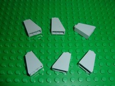 6 x LEGO Mdstone Slope Brick