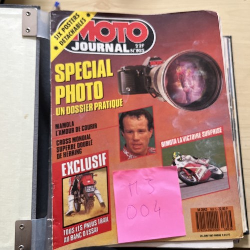 Moto journal 803 essai test - journal,