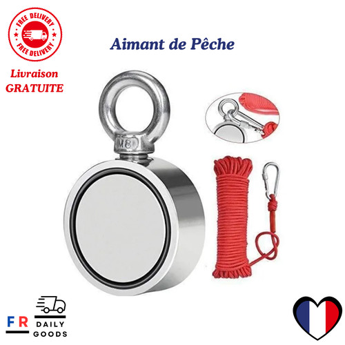 Aimant pêche double - de,