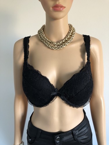 Soutien gorge noir rembourré