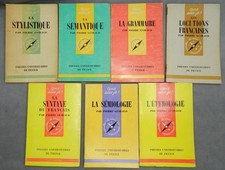 QUE SAIS-JE ? LE LANGAGE & LA