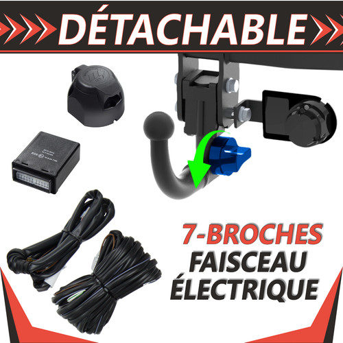 Attelage détachable pour bmw - attelage,