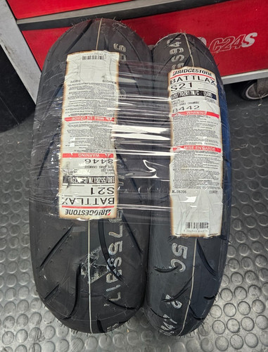 Paire pneus moto - paire, bridgestone