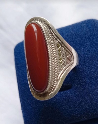 Bague phalange argent massif - bague,