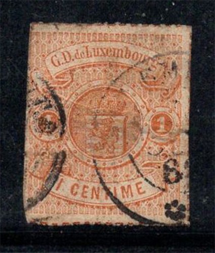 Luxembourg 1865 16 - mi.,