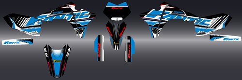 Graphic kit deco - pour, moto