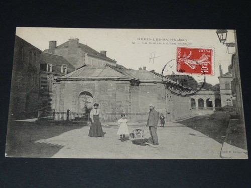Cpa carte postale 1909 allier - cpa,
