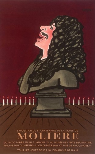 Affiche originale molière - affiche,