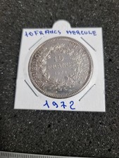 #TRES  BELLE PIECE DE  10 FRANCS HERCULE EN ARGENT DE 1972