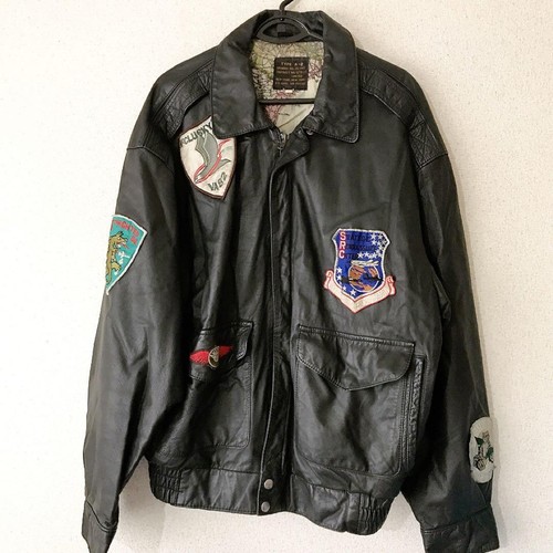 Avirex blouson cuir vol - blouson,