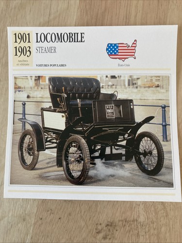 Locomobile steamer 1901 - 1901, 1903