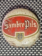 ancienne capsule de bière SAMBRE PILS • BRASSERIE DE SOLESMES ! Kronkorken