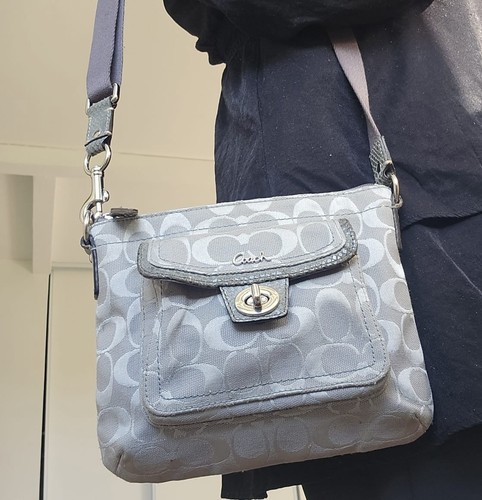 Coach sac bandoulière toile