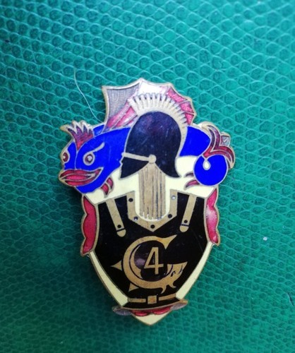 Insigne 4ème régiment - 4ème, du