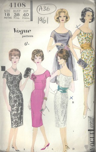 Patron couture vintage - de,