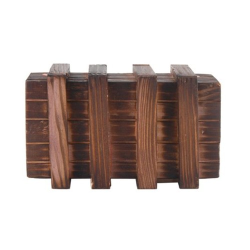 Boîte bois avec tiroir - en,