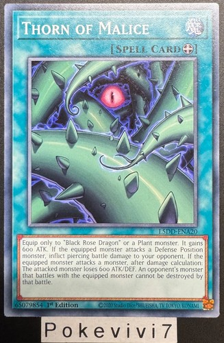 Carte thorn of - yu-gi-oh!,