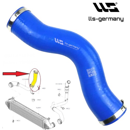 Tuyau turbo silicone - silicone, pour
