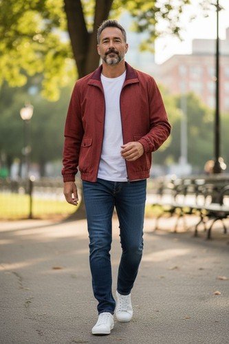 Veste blouson homme simili - en,