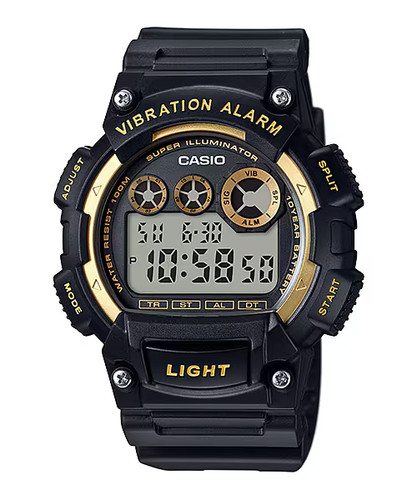 Montre casio 735h - w-735h-1a2v, super