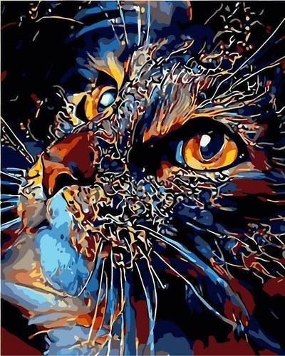 Peinture par numéros cadre - , en