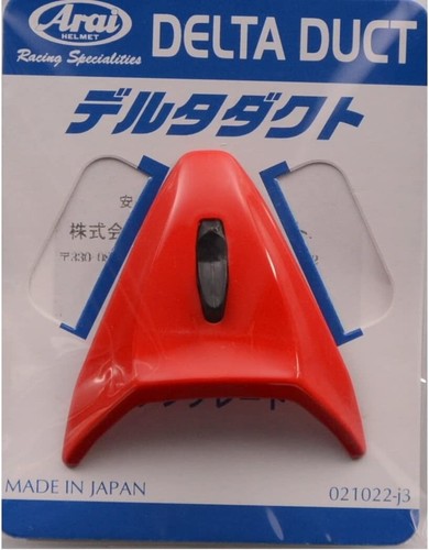 Arai delta duct sports red - arai,