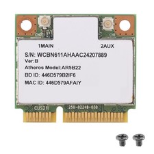 AR9462 AR5B22 WB222 Demi- PCIe 300Mbps + Bluetooth4.0 WLAN Wifi Carte Sans 5108