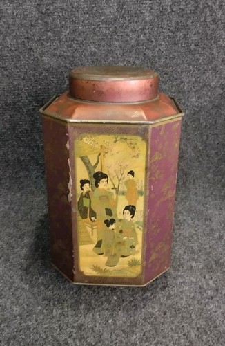 Ancienne boite thé - boite, à