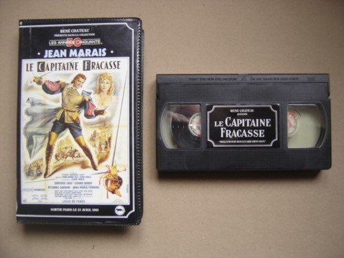 Vhs video capitaine - k7, le