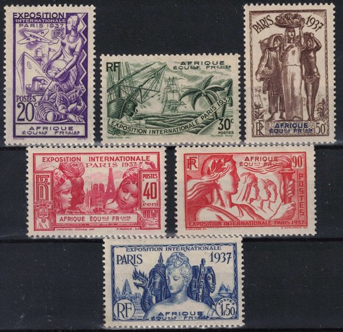 Aef serie exposition 1937 - aef,