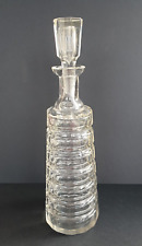 Ancienne Topette à bourrelets/absinthe 7 doses avec son bouchon, design Art déco