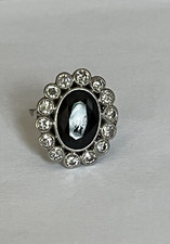 4778- Bague Pompadour Art Deco