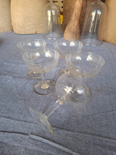 Lot coupes à - coupes, champagne