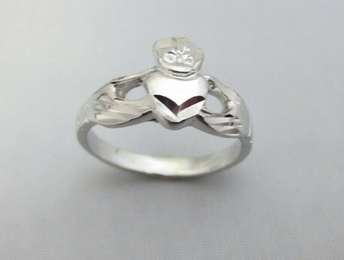 Bague claddagh irlandaise - bague,