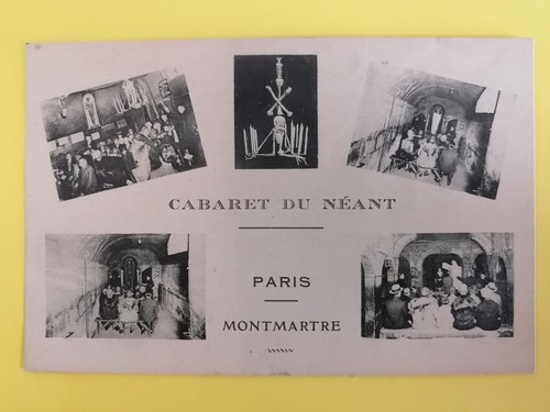 Cpa paris montmartre cabaret - cpa,