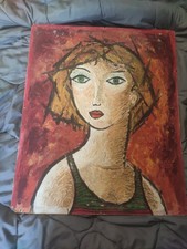 ancien tableau huile sur
