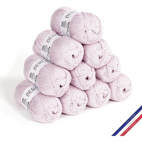 Pelotes laine lilas - 10, de